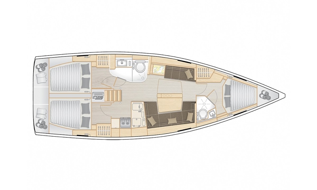 Picture of the boat layout