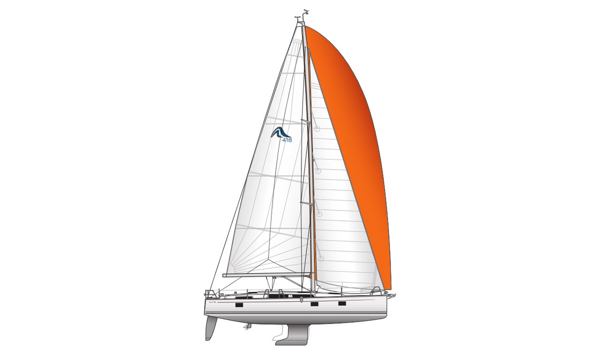 Side Picture of entire boat with the sales